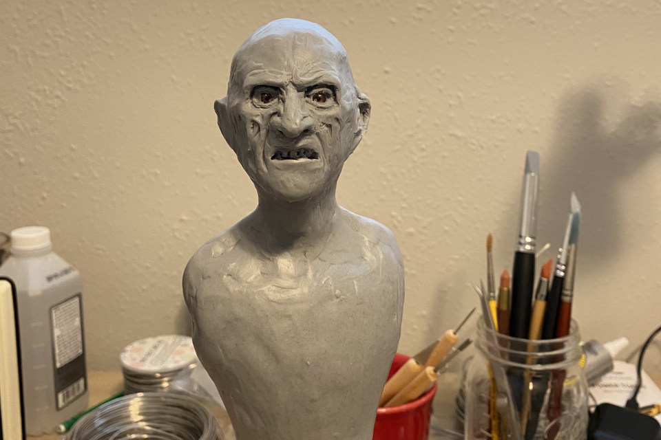 Sculpting the features