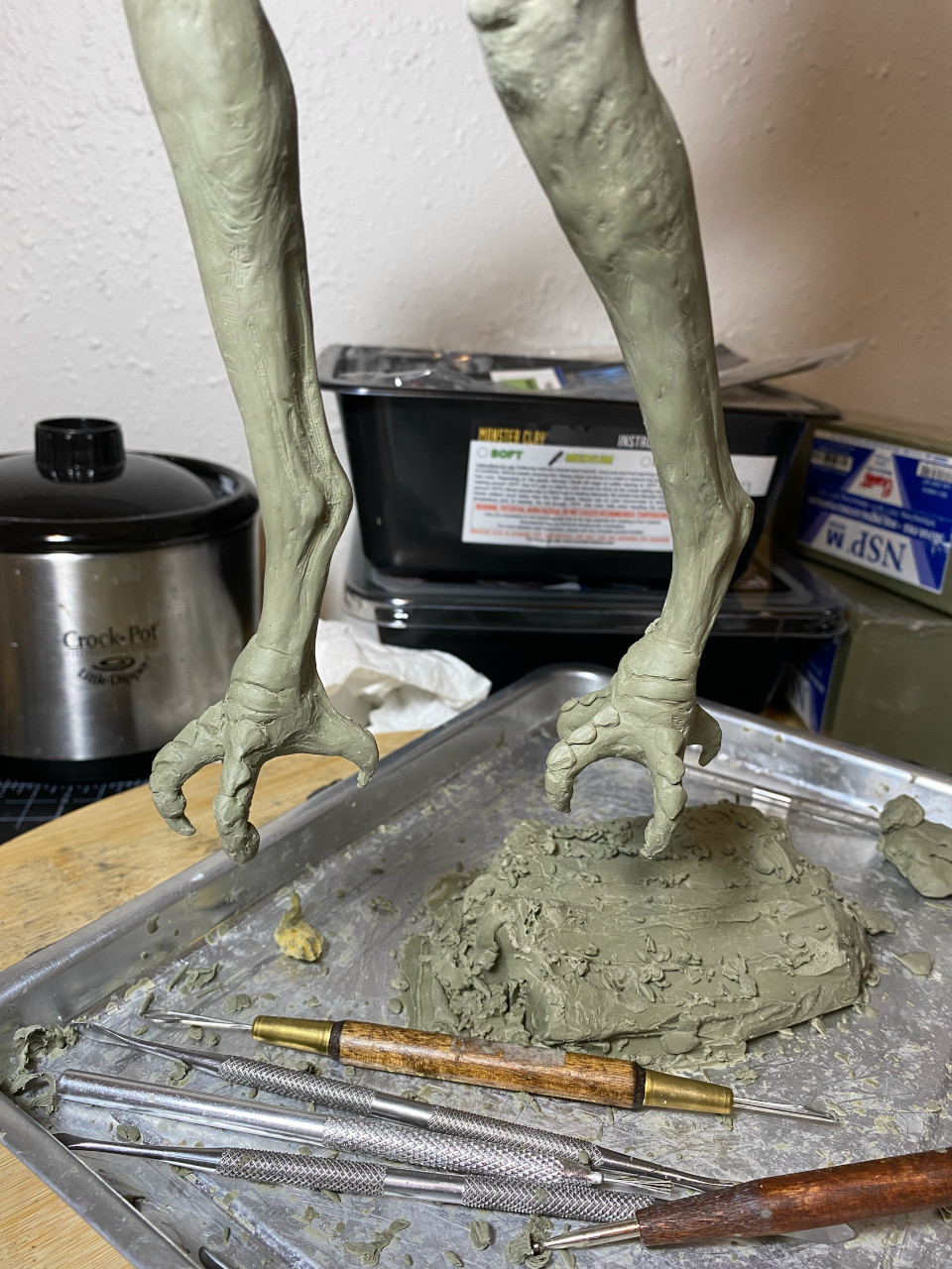 clay feet